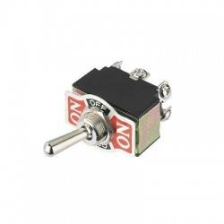 INTERRUPTOR PALANCA NINIGI DP3T - 3 POSICIONES 2A 250V - 6 CONTACTOS [ON - OFF - ON]