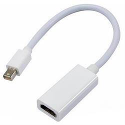 ADAPTADOR MINI DISPLAYPORT A HDMI HEMBRA - HDMI 1.3 HD - PARA iMAC MAC Book Pro Air
