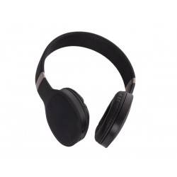 AURICULARES INALAMBRICOS BT CON SUPRESION RUIDOS - RECARGABLES - 20Mw - HASTA 10mts NEGRO