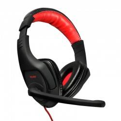 AURICULARES MARS GAMING MH1 - DIAM 40mm - ULTRABASS - x2 JACK 3,5mm - ERGONOMICO - AJUSTABLE