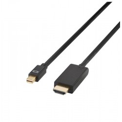 CONVERSOR / ADAPTADOR ENTRADA MINI DISPLAY PORT MACHO - SALIDA HDMI  - 1,8m - 4K