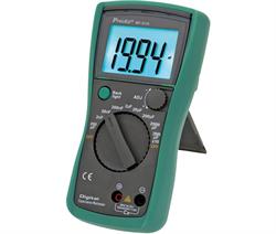 CAPACIMETRO 3 1/2 - DESDE 0,1PF a 20000UF - CON PUNTAS DE PRUEBA Y PINZA COCODRILO