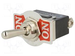 INTERRUPTOR PALANCA NINIGI SPDT - 2 POSICIONES 10A / 250V - 3 CONTACTOS [ON - ON]