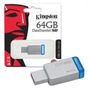 MEMORIA FLASH KINGSTON - PENDRIVE 64GB - USB 2.0 3.0 3.1 - METAL