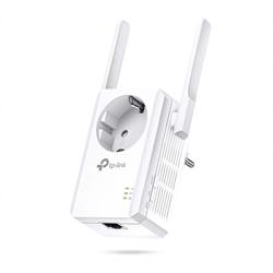REPETIDOR WIRELESS 300M TP-LINK - UNIVERSAL - EXTENSOR DE COBERTURA - CON ETHERNET 10/100