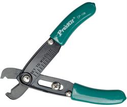 ALICATE PROSKIT DE CORTE Y PELACABLE 0,25 a 2,5mm - LONGITUD 127mm - ACERO AISI 1050 - AISLADO