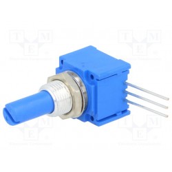 POTENCIOMETRO BOURNS 10K - EJE 12,7x6,35mm - REP. GRUPOS SOLDADURA - 96A1AB28A15