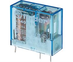 RELE FINDER 12VCC 10A - 1 CTO 3 PINES - 29x25x12,4mm