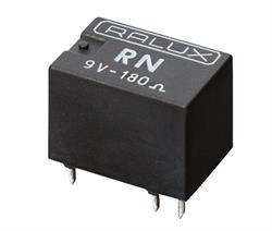 RELE SUPER MINIATURA TIPO "RN" 3VCC  2A - 1CTO - 16x11,5x10,5mm