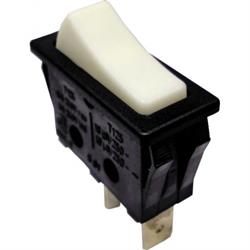 INTERRUPTOR BASCULANTE - 2 POSICIONES - 10A 250VAC ON OFF - TECLA BLANCA