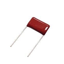 CONDENSADOR POLIESTER 2,2uF / 100VDC - RASTER 15mm - PATILLAS 25mm - 16,5x16,5x10mm