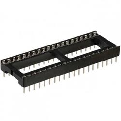 ZOCALO CIRCUITO INTEGRADO 40 PINES - RASTER 2,54mm - RASTER FILA 15,24mm