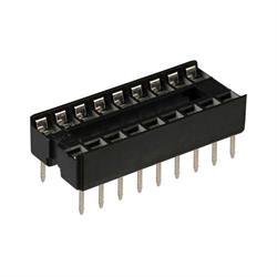 ZOCALO CIRCUITO INTEGRADO 16 PINES - RASTER 2,54mm - RASTER FILA 7,62mm