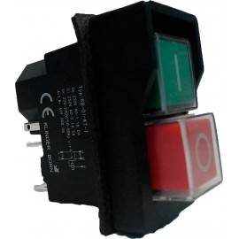INTERRUPTOR PRESION MARCHA - PARO KLINGER / KDJ17 - 2 POSICIONES + 1 AUX - 230-250VCA / 16A