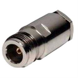 CONECTOR N HEMBRA A ROSCA - METAL