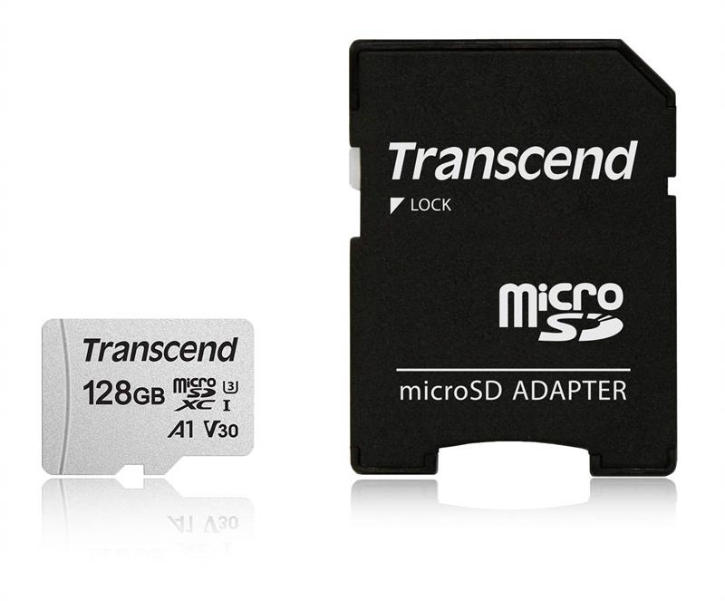 Карта памяти microsdxc uhs i u3 transcend 128 гб 100 мб с ts128gusd300s