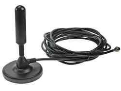 ANTENA MAGNETICA PARA RECEPCION TDT MOVIL - CAMION COCHE CARAVANA - 135 x 78mm