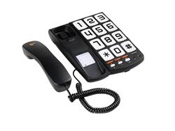 TELEFONO SOBREMESA TOPCOM - TECLAS GRANDES - COMPATIBLES CON AUDIFONOS - 3 MEMO DIRECTAS