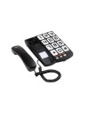 TELEFONO SOBREMESA TOPCOM - TECLAS GRANDES - COMPATIBLES CON AUDIFONOS - 3 MEMO DIRECTAS