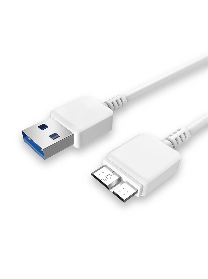CONEXION NIMO USB 3.0 MACHO -  MICRO USB B 3.0 MACHO - 0,5 METROS - BLANCO
