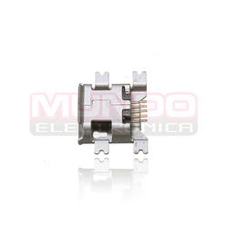 CONECTOR MICRO USB - 5 PINES - SMD 4 PATILLAS A 10.9mm TIPO 1