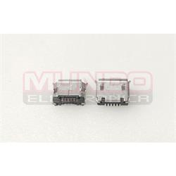 CONECTOR MICRO USB - 5 PINES - ANCLADO 2 PATILLAS A 5,20mm
