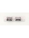 CONECTOR MICRO USB - 5 PINES -SMD 2 PATILLAS A 6.8mm TIPO 3
