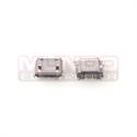 CONECTOR MICRO USB - 5 PINES LARGO - SMD 2 PATILLAS A 6.8mm