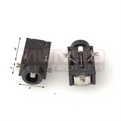 CONECTOR JACK DE ALIMENTACION - SMD 3 PIN - 5x10x3mm TIPO 1