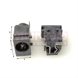 CONECTOR JACK DE ALIMENTACION - SMD 3 PIN - 9x13x6mm