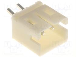 CONECTOR JST MACHO - PLACA 2 PIN - RASTER 2mm - BLANCO