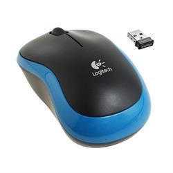 RATON LOGITECH INALAMBRICO M185 OPTICO 2.4 GHz USB - AZUL