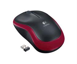 RATON LOGITECH INALAMBRICO M185 OPTICO 2.4 GHz USB - ROJO