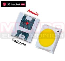 LED SMD 2835 BLANCO 3V - 3,7V 240mA - 1W - 3,5x2,8x0,8mm - REPARACION BACKLIGHT LG INNOTEK