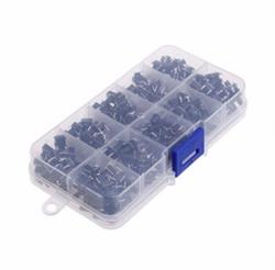 KIT 200 PULSADORES DE TACTO 6x6 - 10 MODELOS - EN CAJA CLASIFICADORA