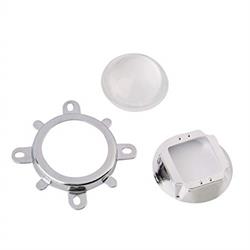 JUEGO DE LENTE + COLIMADOR A 60º - PARA DIODOS LED POTENCIA 50W 100W 150W