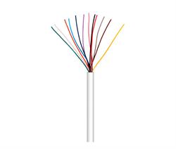 MANGUERA 12 HILOS X 0.22mm - SIN APANTALLAR - BLANCO - PARA ALAMAS, PORTEROS .. 1 METRO