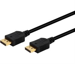 CONEXION DISPLAYPORT MACHO - MACHO - 1 METRO - NEGRO