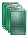 PLACA DE CIRCUITO IMPRESO PCB - DOBLE CARA - PERFORADA - FR4 - 40x60mm