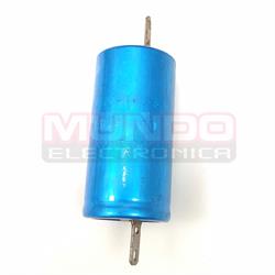 CONDENSADOR ELECTROLITICO AXIAL BIANCHI 100uF / 350V -  70º - 25x51mm - TERMINALES