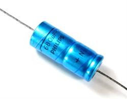 CONDENSADOR ELECTROLITICO AXIAL 33uF / 40v - 6x10mm [85] PHILIPS