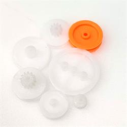 KIT DIY DE 7 POLEAS - VARIAS MEDIDAS - PARA MOTOR DC