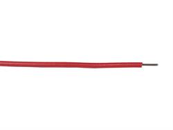 CABLE RÍGIDO 0,5MM, COBRE ESTAÑADO, ROJO - 1 METRO - IDEAL PARA PROTOBOARD , DIY, PUENTES, ETC..