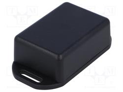 CARCASA -CAJA DE MONTAJE UNIVERSAL HAMMOND 35X50X20mm CON SOPORTE - NEGRO