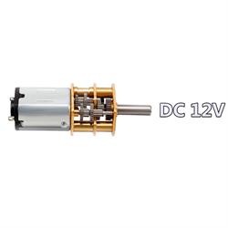 MOTOR REDUCTOR DC 12VDC - 1000 RPM [12VDC] DIAMETRO 12mm