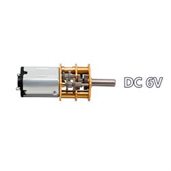 MOTOR REDUCTOR DC 6VDC - 1000 RPM [6VDC] DIAMETRO 12mm