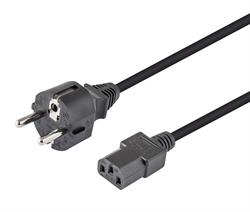 CONEXION DE ALIMENTACION SCHUKO RECTO CEE7/7 A IEC320-C13 - 2 METROS