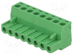 BLOQUE DE BORNAS DESMONTABLE - ENCHUFE HEMBRA - 5,08mm / 2,5mm2 - 8 PIN