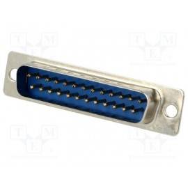 CONECTOR D-SUB 25 PINES MACHO (DB25) - PARA SOLDAR