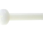 TORNILLO M3 x 10MM DE PLASTICO - CABEZA CILINDRICA - RANURA PHILIPS - 1 UNIDAD